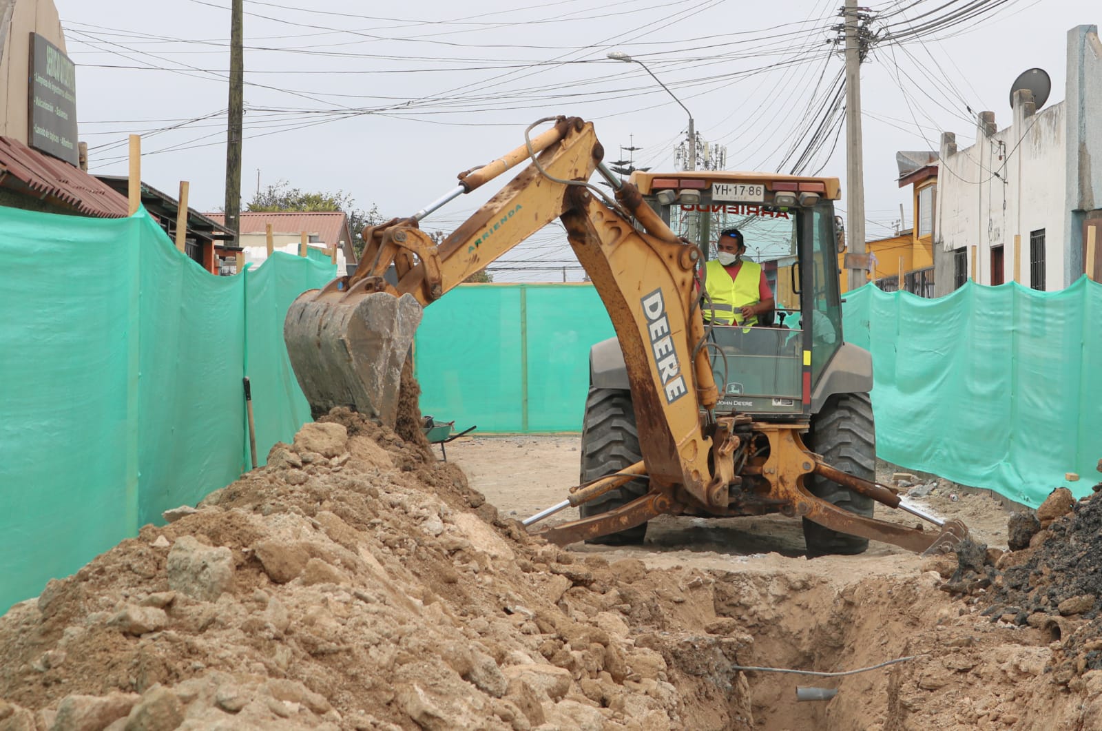 Obras Renovación Redes Agua Potable en Coquimbo