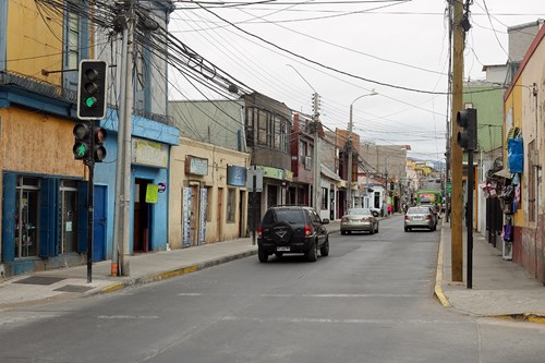 Calle Aníbal Pinto en Coquimbo